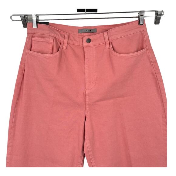 Joe's Jeans high rise wide leg ankle light rose size 33 - Picture 2 of 7